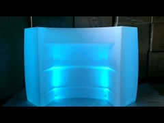 Iluminado Contador de barras LED portátil ligero móvil resistente al agua duradero para uso de la fiesta