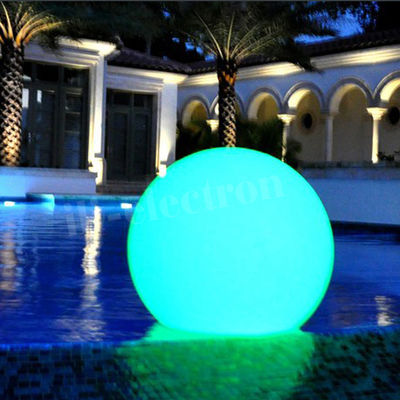 LED piscina luces brillantes bola a prueba de agua flotante 16 colores cambiantes