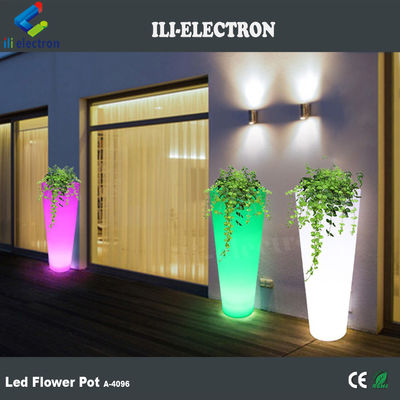 Control remoto de cambio de color Led florero para tiendas de bebidas