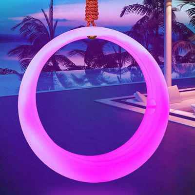 Hotel Moderno PE LED de plástico LED recargable swing LED