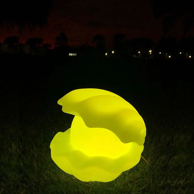 16 colores cambiantes luz nocturna inalámbrica RGB LED luz concha de mar