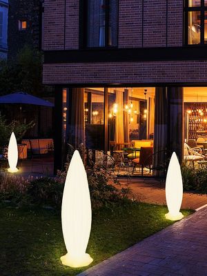 lámpara de pie inteligente lámpara de suelo led de plástico inalámbrico para uso interior