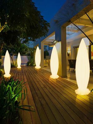 lámpara de pie inteligente lámpara de suelo led de plástico inalámbrico para uso interior