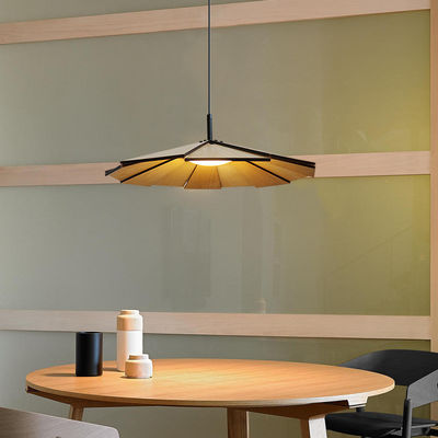 Pendiente de pared de interior de buena calidad bambú madera dormitorio lámpara de ratan sombra lámparas hechas a mano