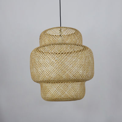 lámpara colgante hecha a mano - linterna de bambú - lámpara decorativa colgante de bambú