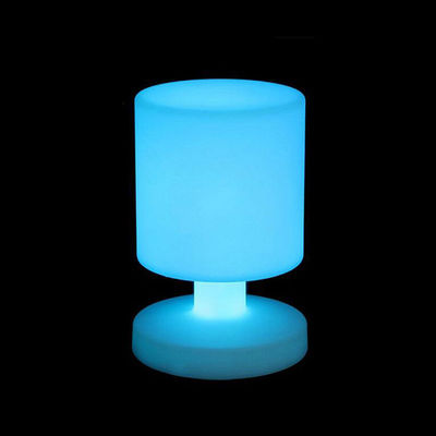Lámpara de mesa de luz de color cambiante de niño gordo sin cable recargable