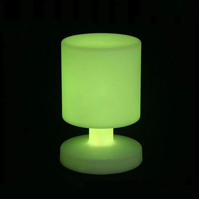 Lámpara de mesa de luz de color cambiante de niño gordo sin cable recargable