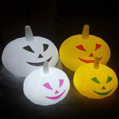 Eventos decorativos Linterna de calabaza de plástico de Halloween