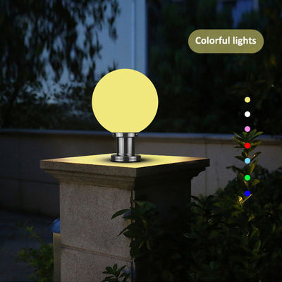 Luz de bola de luz solar con 20cm 25cm 30cm tamaño