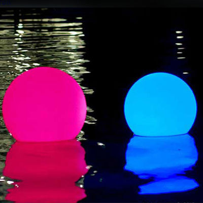 30cm Energía solar Luz de bolas de brillo IP54 a prueba de agua para decoración de suelo