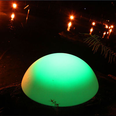 Lámparas de jardín de esfera solar de la serie pulg in light con alfiler