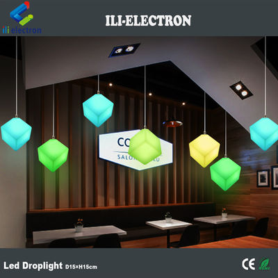 Control remoto luz LED exterior cubo luz colgante para eventos y fiestas decoración