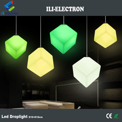 Control remoto luz LED exterior cubo luz colgante para eventos y fiestas decoración