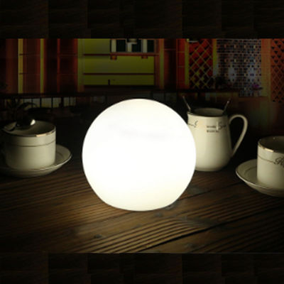 Esfera de iluminación de plástico LED de cambio de color