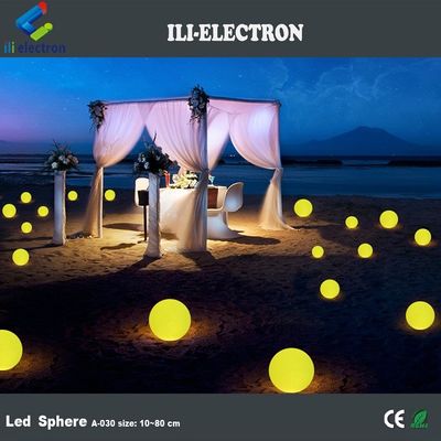 Lámparas nocturnas de piscina de pelota flotante para piscina Decoración de fiesta de jardín en la playa