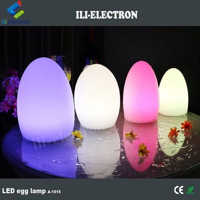 Control remoto luz nocturna en forma de huevo IP65 impermeable PE material plástico