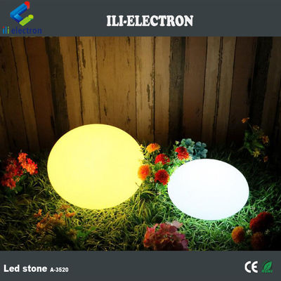 16 color cambiante de plástico LED Roca Brillante