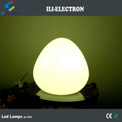 La roca de luz LED de plástico recargable