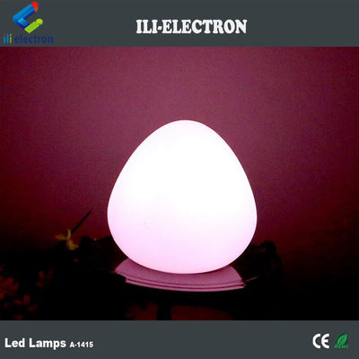 La roca de luz LED de plástico recargable