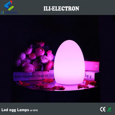 Iluminación de mini luz LED en forma de huevo 16 colores cambiando con control remoto