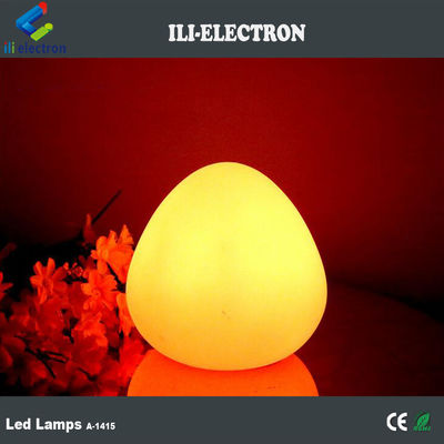 Luz nocturna colorida en forma de huevo lámpara LED inalámbrica con control remoto