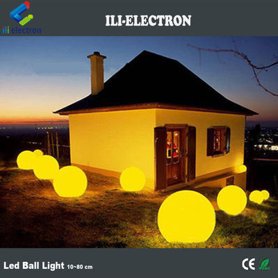Decoración de la fiesta de bodas esfera de plástico led