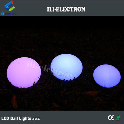Decoración de la fiesta de bodas esfera de plástico led