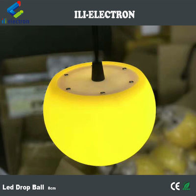 10 ~ 60 cm 16 colores cambiantes de la bola de caída de led