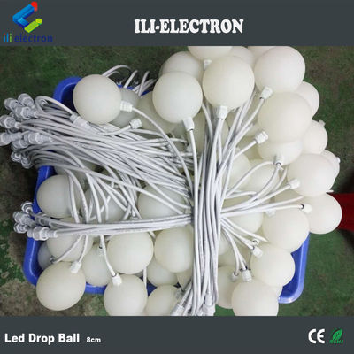 10 ~ 60 cm 16 colores cambiantes de la bola de caída de led