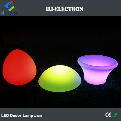 Lámparas LED de plástico en forma de huevo al aire libre 4400mah con estilo de gota de agua