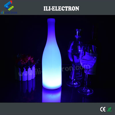lámparas de plástico iluminadas de forma de botella
