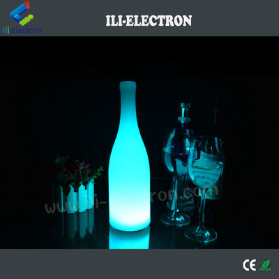 lámparas de plástico iluminadas de forma de botella