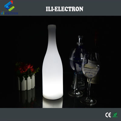 lámparas de plástico iluminadas de forma de botella