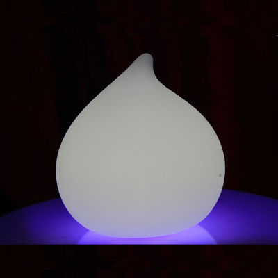 Luz decorativa LED de plástico colorido resistente al agua recargable