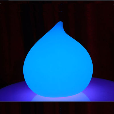 Luz decorativa LED de plástico colorido resistente al agua recargable
