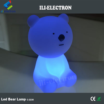 Lámpara de mesa de LED recargable para osos de dibujos animados