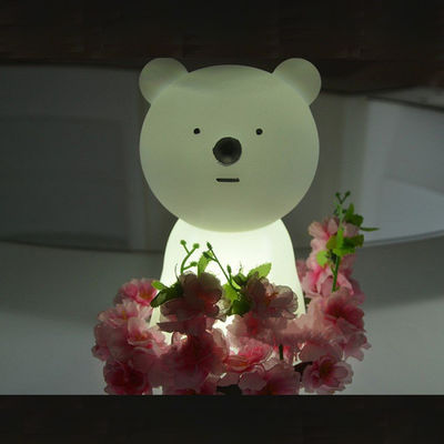 Lámpara de escritorio de LED de luz nocturna única Teddy Bear
