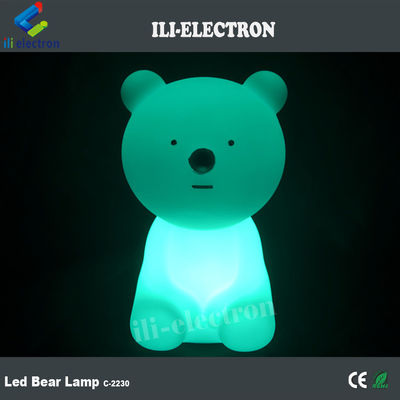 Lámpara de escritorio de LED de luz nocturna única Teddy Bear