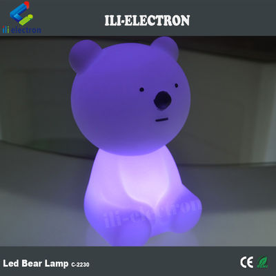 Lámpara de escritorio de LED de luz nocturna única Teddy Bear