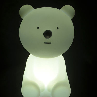 Lámpara de mesa LED de forma de oso para niños
