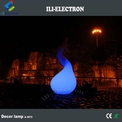 Lámparas de suelo con led para decoración de bodas