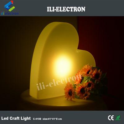 Lámpara decorativa de led iluminada en forma de corazón