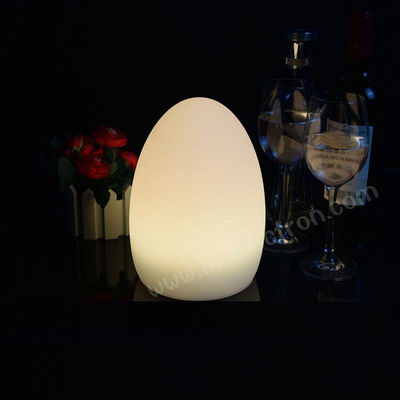 Lámpara de huevo de plástico /lámpara de mesa iluminada /lámpara de huevo iluminada con led