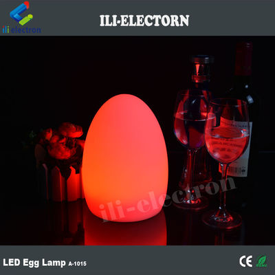 Lámpara de huevo de plástico /lámpara de mesa iluminada /lámpara de huevo iluminada con led