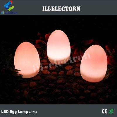Lámpara de huevo de plástico /lámpara de mesa iluminada /lámpara de huevo iluminada con led