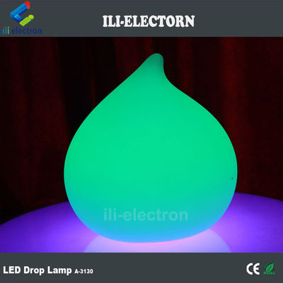 Lámparas de plástico para goteo de agua de color cambiante para la venta
