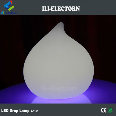 Lámparas de plástico para goteo de agua de color cambiante para la venta