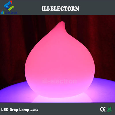 Lámparas de plástico para goteo de agua de color cambiante para la venta