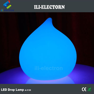 Lámparas de plástico para goteo de agua de color cambiante para la venta
