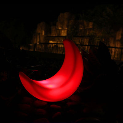 Lámparas de decoración led de Navidad iluminadas de forma de luna pequeña 2023